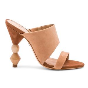 SCHUTZ Tan and Brown Heels